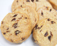 クルミとレーズンのクッキー